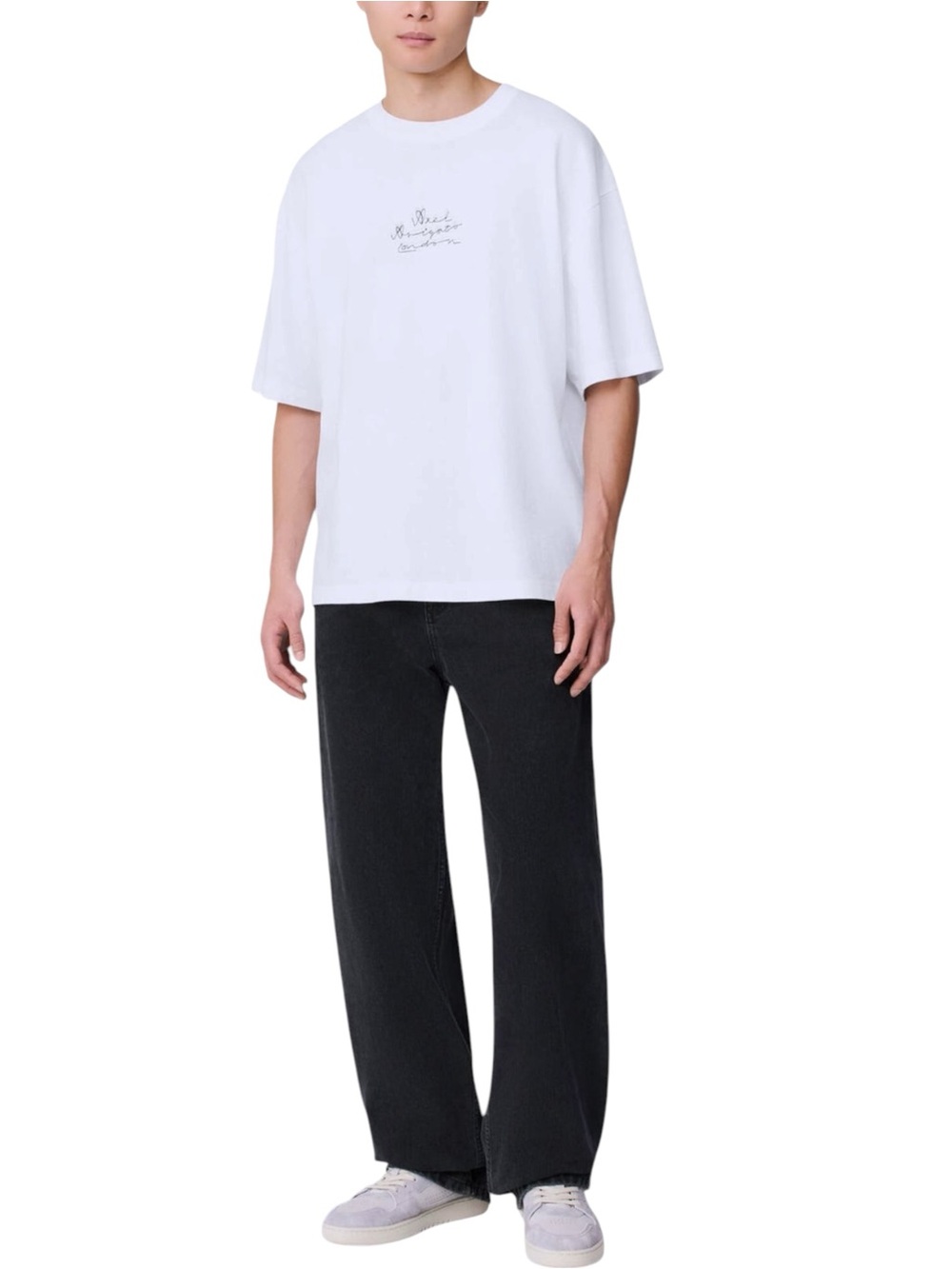 AXEL ARIGATO Paris city T-shirt in White Size M